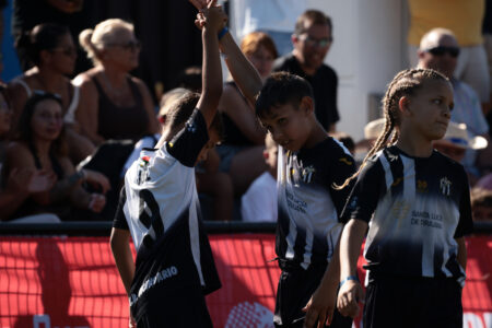 Icónica celebración de Lamine y Raphinha en la Maspalomas Cup Gobierno de Canarias 2026