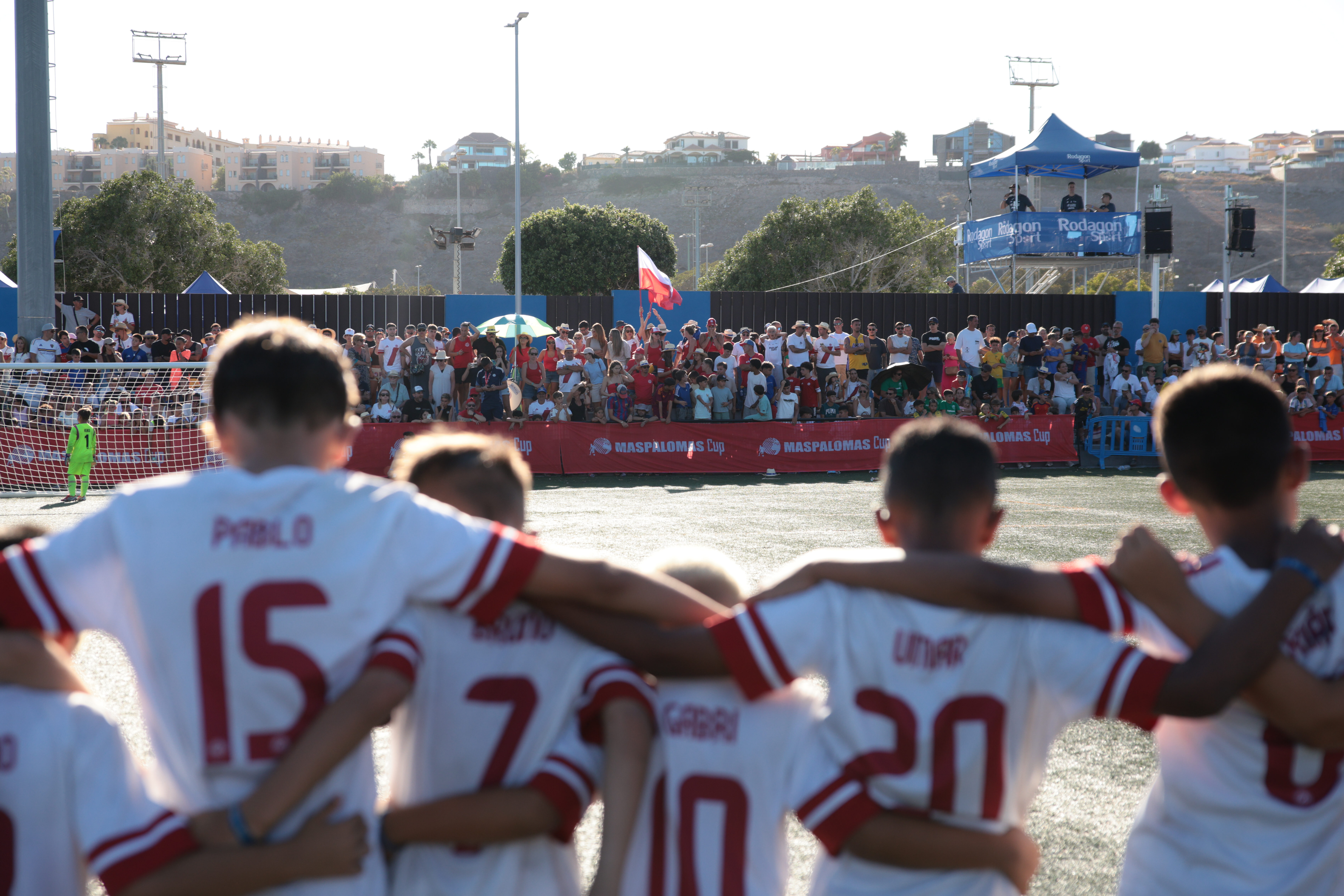 Minuto de silencio en la Maspalomas Cup Gobierno de Canarias 2026